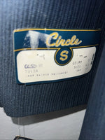 New Men’s Circle S Blue Suit Jacket 40L #25832 II-602