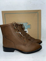 New Women’s Brown Lace Up Smoky Mountain Cowboy Boots. 6040 L 6.5 6 1/2. 19-140