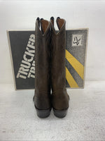 New Men’s Brown Texas Brand Cowboy Boots. 7621 6.5 6 1/2 D. 1-38