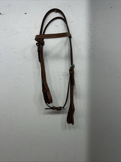 New Leather Trainers Browband Headstall. #211571 S-58