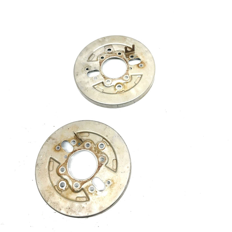 01 Honda ForemanRubicon 500 OEM Front Brake Backing Plate Set 45110-HN5-671 AH95