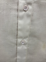 New Wayne Scott Tan Long Sleeve Button Up English Shirt Medium X-76