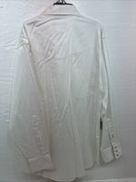 New Men’s Western Express White Western Long Sleeve Pearl Snap Large AA-40