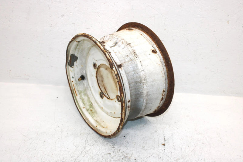1998 Kawasaki Bayou 300 Oem 11x6.5 Front Wheel Rim (White) 41025-1342-5A AK17