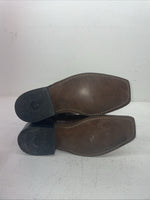 New Men’s Brown Rodeo Cowboy Boots. 38 9.5 9 1/2 D. 6-102