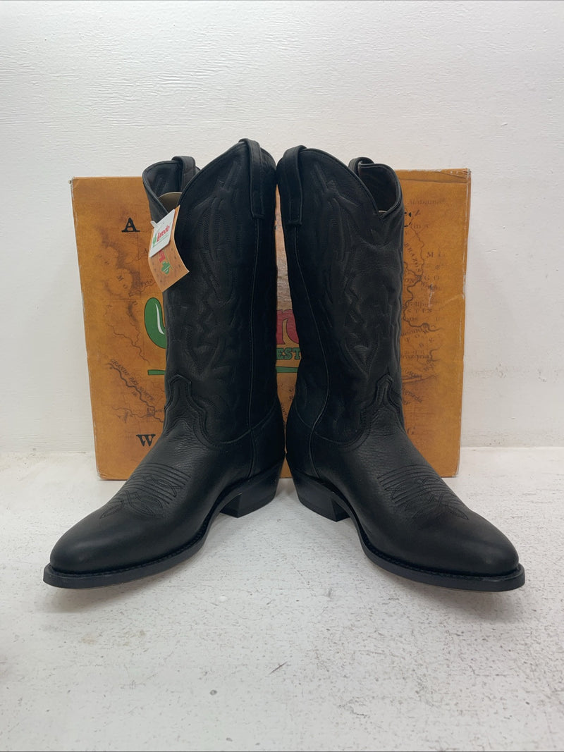 New Men’s Black Laredo Cowboy Boots. 6691 9.5 9 1/2 E W. 4-70