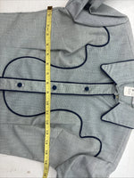 New Boys Dickson Jenkins Blue Long Sleeve Button Up Size 16 DD-84