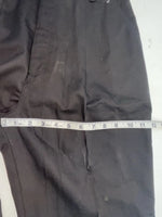 New Vintage Black Wrangler Polyester Pants #WW095WL ZZ-21