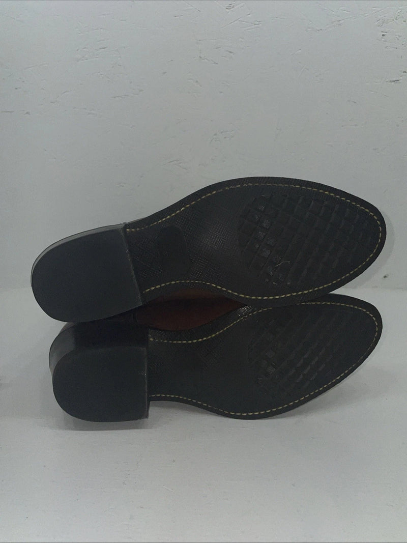 New Men’s Brown Texas Brand Cowboy Boots. 8021 8 E E. 1-129