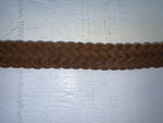 New Brown Genuine Leather Chambers Braided 28” Belt NN-45