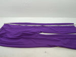 New Vintage Purple Polyester Pants VV-38