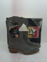 New Men’s Gray Texas Brand Cowboy Boots. 5412 11 D. 8-57