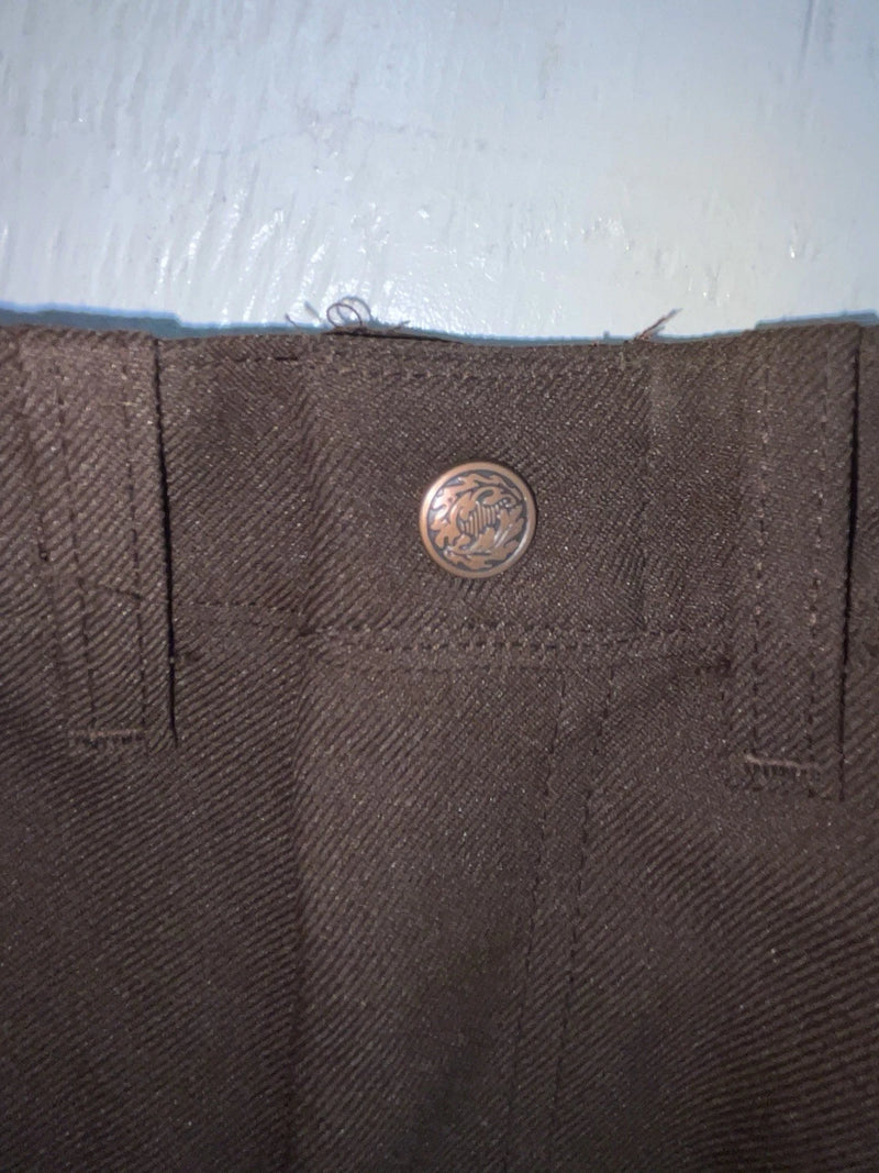 New Vintage Brown Dickson Jenkins Polyester Pants #5991 ZZ-88