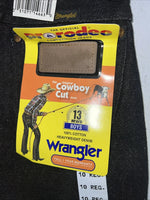 New Boys Black Wrangler Pro Rodeo Cowboy Cut Denim Jeans. 10/25 Regular C-20