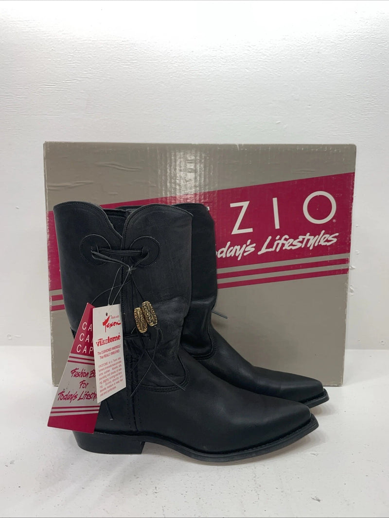 New Women’s Black Capezio Cowboy Boots. L 870 8 M. 16-25