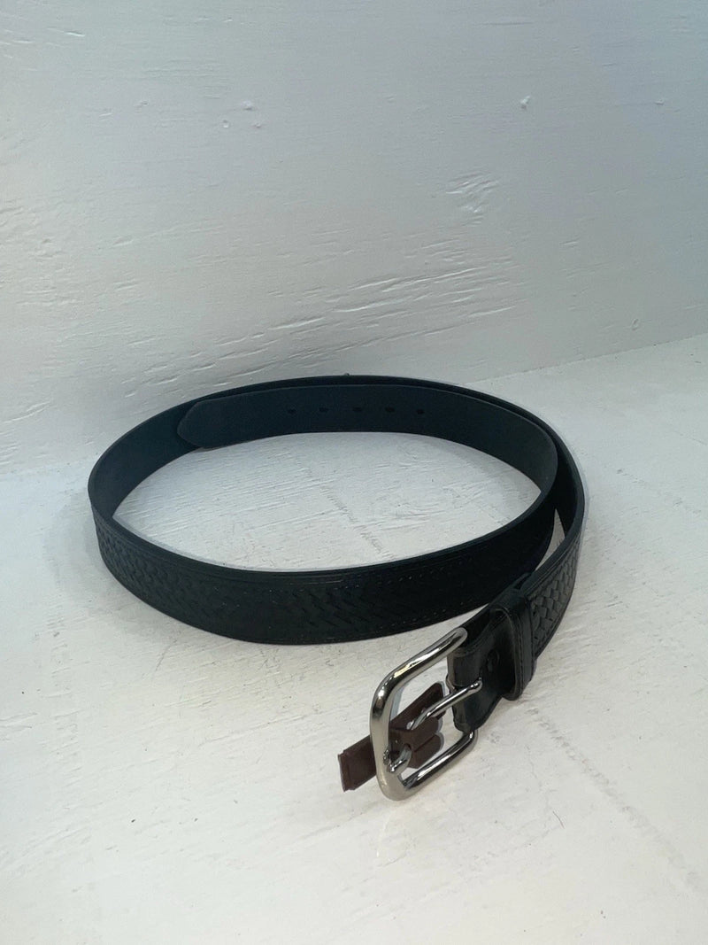 New Black Genuine leather Badger Tooled 50” Belt #B1551XL NN-96
