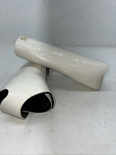 New White Rubber Davis Splint Boots Large HH-26