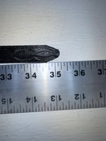 New Black Genuine Leather Breaded 30” Belt NN-7