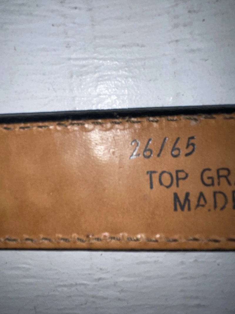 New Brown Genuine Leather Chambers Tooled 26” Belt #UN605H NN-36
