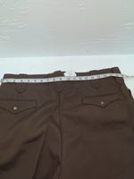 New Vintage Brown Dickson Jenkins Polyester Pants #2641 XX-71