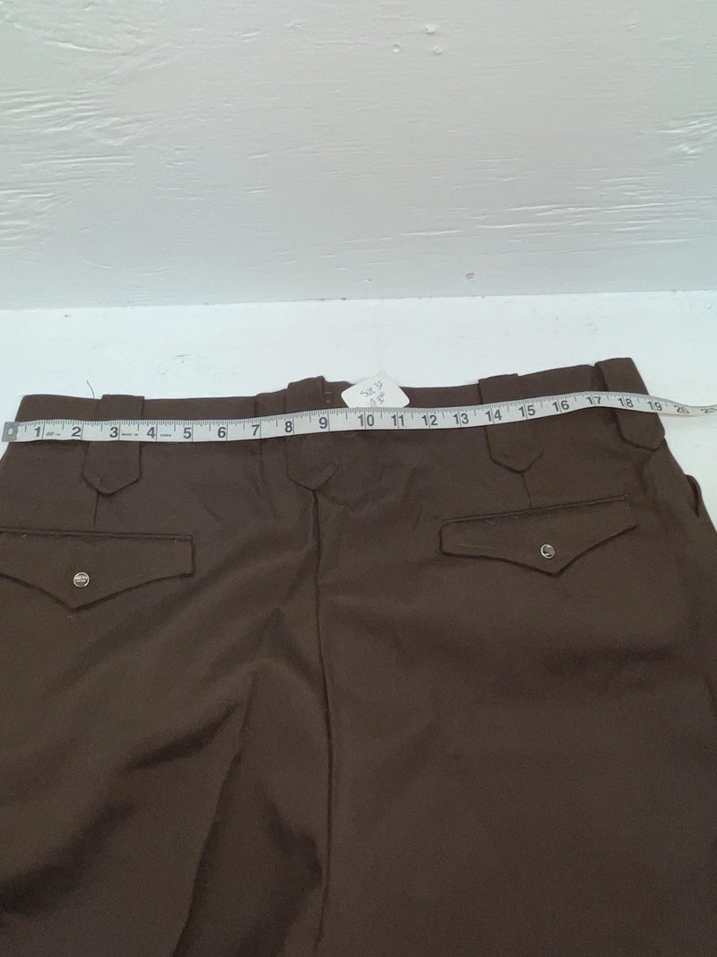 New Vintage Brown Dickson Jenkins Polyester Pants #2641 XX-71