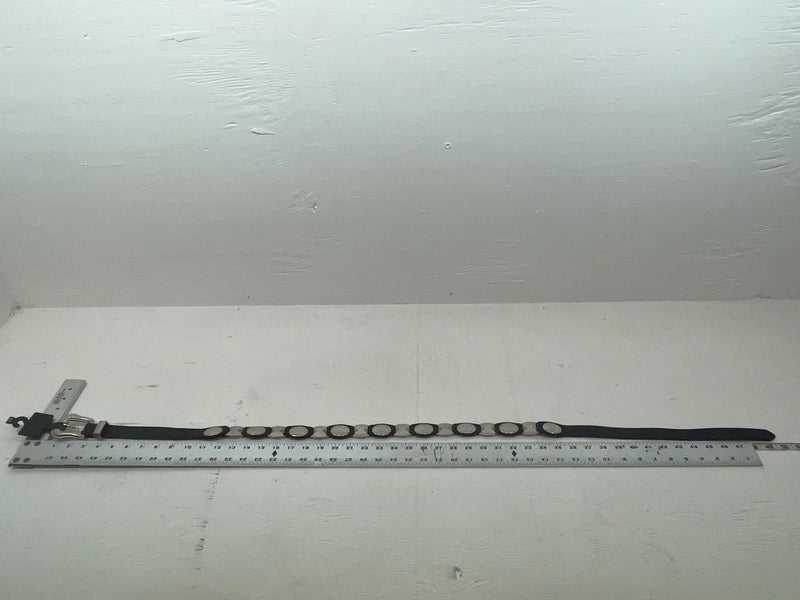 New Blacks Genuine Leather Silver Pendent XXL BELT #398402 NN-109