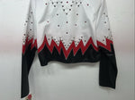  New Women’s 1849 Authentic Ranchwear Red White Show Short Jacket Large H-610
