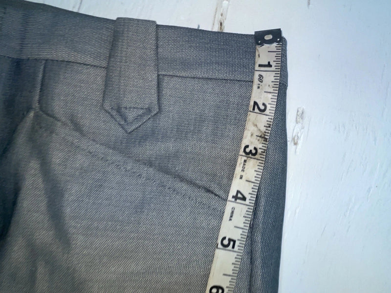 New Vintage Gray Circle S Polyester Pants #2842 VV-54