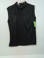 New Women’s Black Dickson Jenkins Cut Off Shirt #378 3B-27