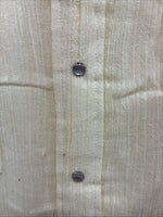 New Men’s Stockman Yellow Long Sleeve Pearl Snap 15 X 33 Medium AA-78