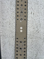 New Cow Print Genuine Leather Blazin Roxx Bling M Belt #N3510602 Z-23