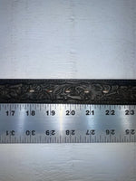 New Black Genuine Leather Nocona Tooled 20” Belt #331 NN-73