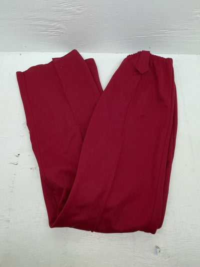 New Vintage Red Panhandle Slim Polyester Pants OO-91