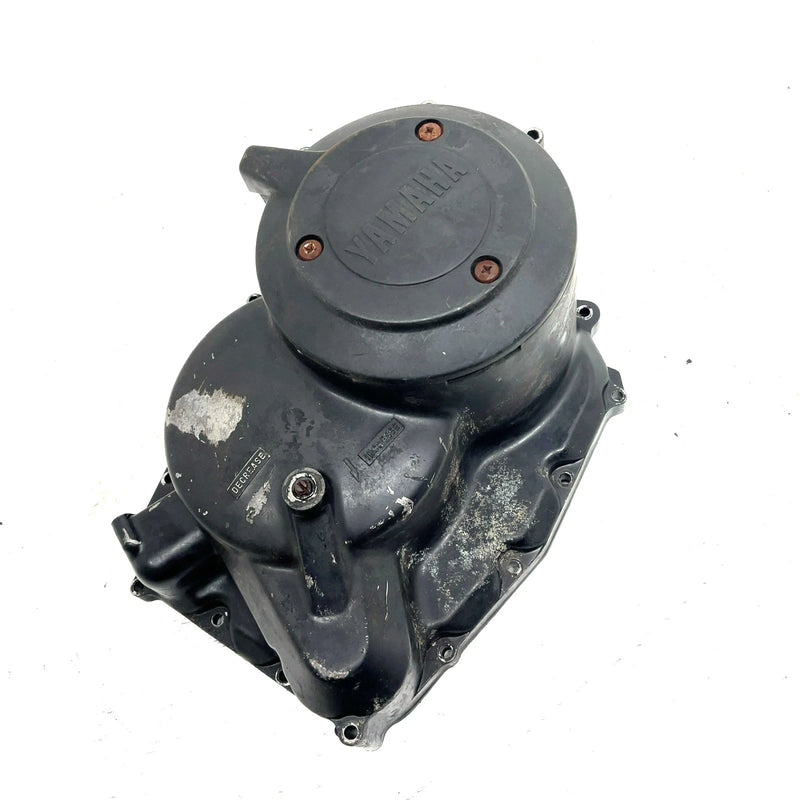 94 Yamaha Kodiak 400 4x4 OEM Clutch Side Cover W/Shift Arm 1YW-15431-02-00 AY71
