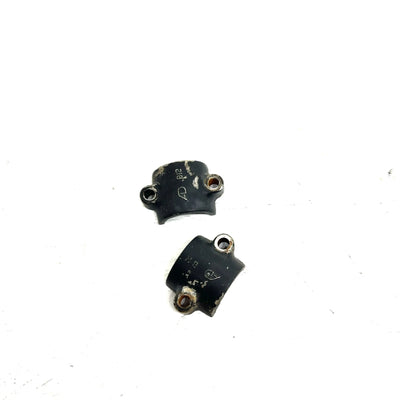 1994 Yamaha Kodiak 400 4x4 OEM Handlebar Lever Bracket Pair 4V4-82913-00-00 AY71