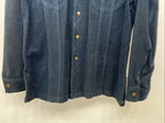 New Women’s Lee Blue Long Sleeve Button Up Jacket M #1941 3C-45