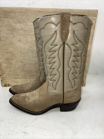 New Women’s Brown Texas Brand Cowboy Boots. 4466 6.5 6 1/2 M. 19-100