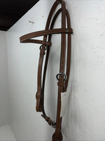 New Leather Trainers Browband Headstall. #211571 S-58