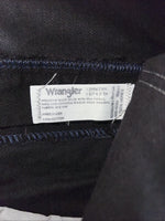 Nw Men’s Black Cowboy Cut Slim Fit Wrangler Jeans. 13/14x34 G-9