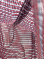 New Wims Panhandle Slim Blue Red Long Sleeve Zip Up Size 16 3B-6