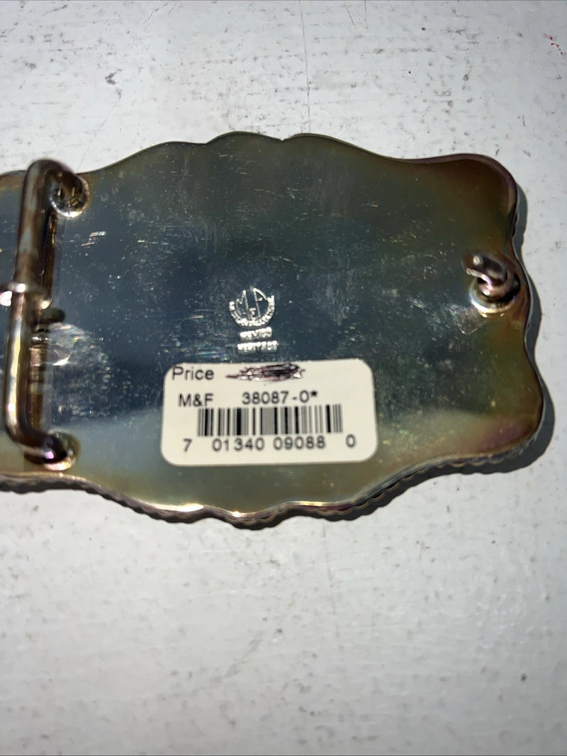 New Women’s M&F Gold “O” Belt Buckle. 38087-0 A-98