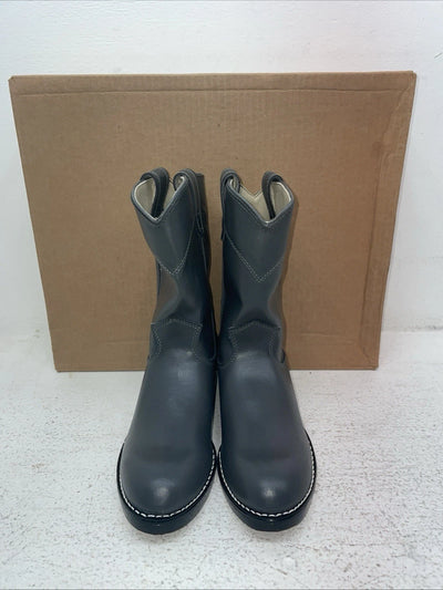 New Children’s Gray Texas Brand Cowboy Boots. 3205 4.5 4 1/2 D. 2-83