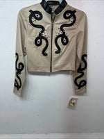 New Women’s Tan 1849 Authentic Ranchwear Short Show Jacket XXS UU-71