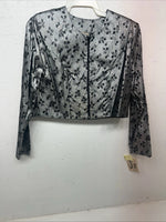 New Women’s 1849 Authentic Ranchwear Silver Short Show Jacket XL WW-23