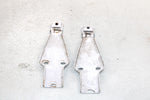 Polaris Oem White Hood Hinge (Pair) 2635005-133 Q1106