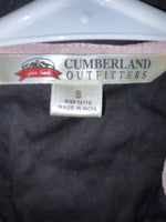 New Women’s Black Cumberland Outfitters Long Sleeve Button Up Shirt S 3B-109