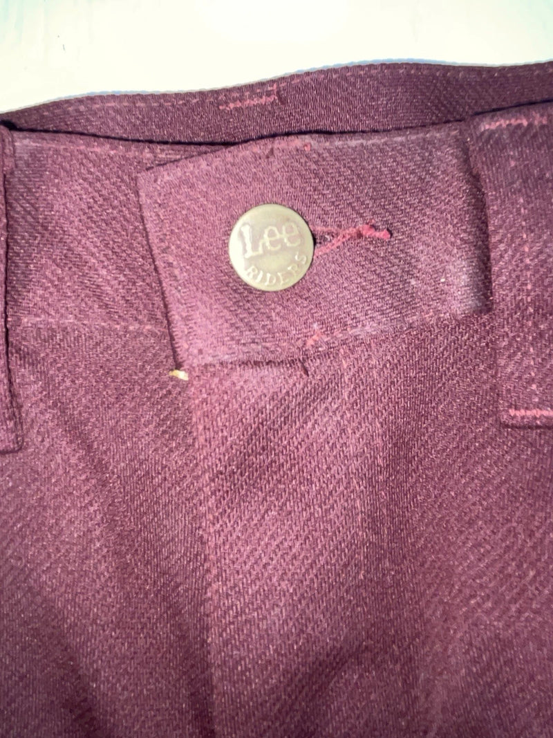 New Vintage Red Lee Polyester Pants #2004061 3A-119