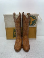 New Women’s Brown Texas Brand Cowboy Boots. 4944 6.5 6 1/2 M. 1-40