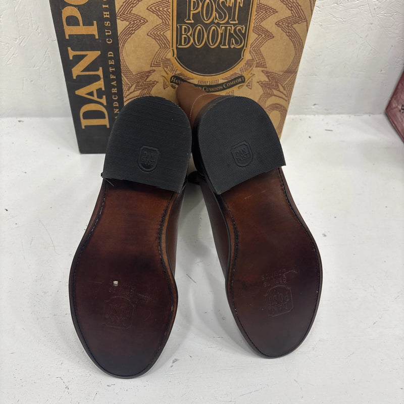 New Brown Dan Post Boots Size 8.5 Brand Boots Good For Every Day Use 3-11