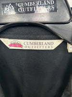 New Women’s Cumberland Black Gem Long Sleeve Pearl Snap 1XL GG-45